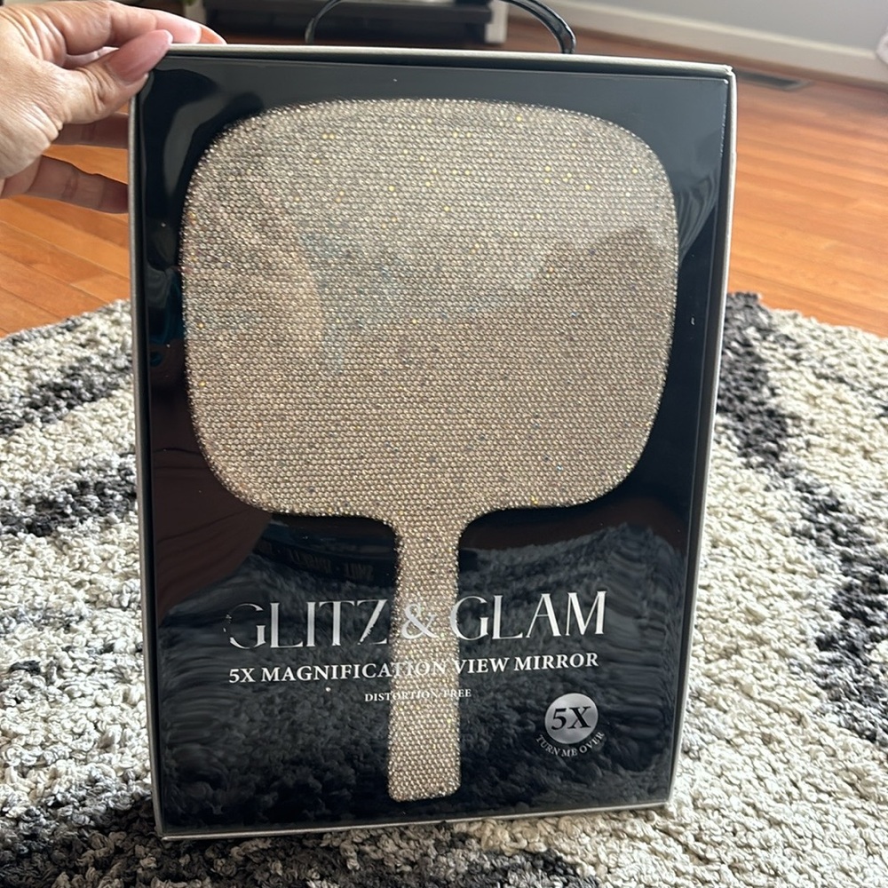 Glitz and Glam Handheld mirror